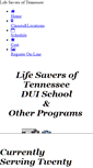 Mobile Screenshot of lifesaverstn.com